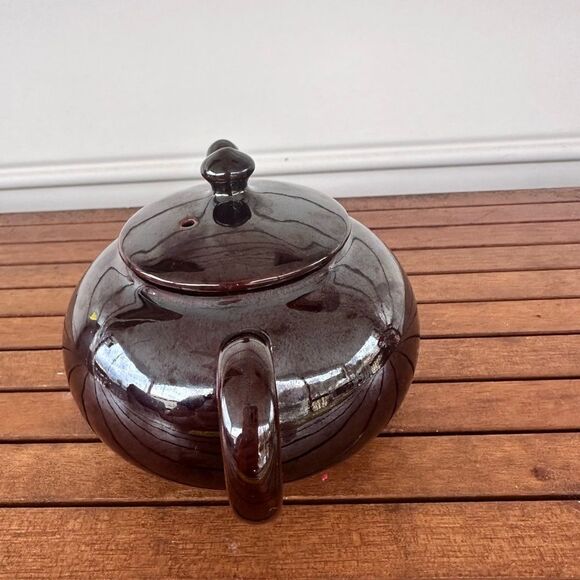 Beautiful vintage small brown teapot made in England - Picture 4 of 10